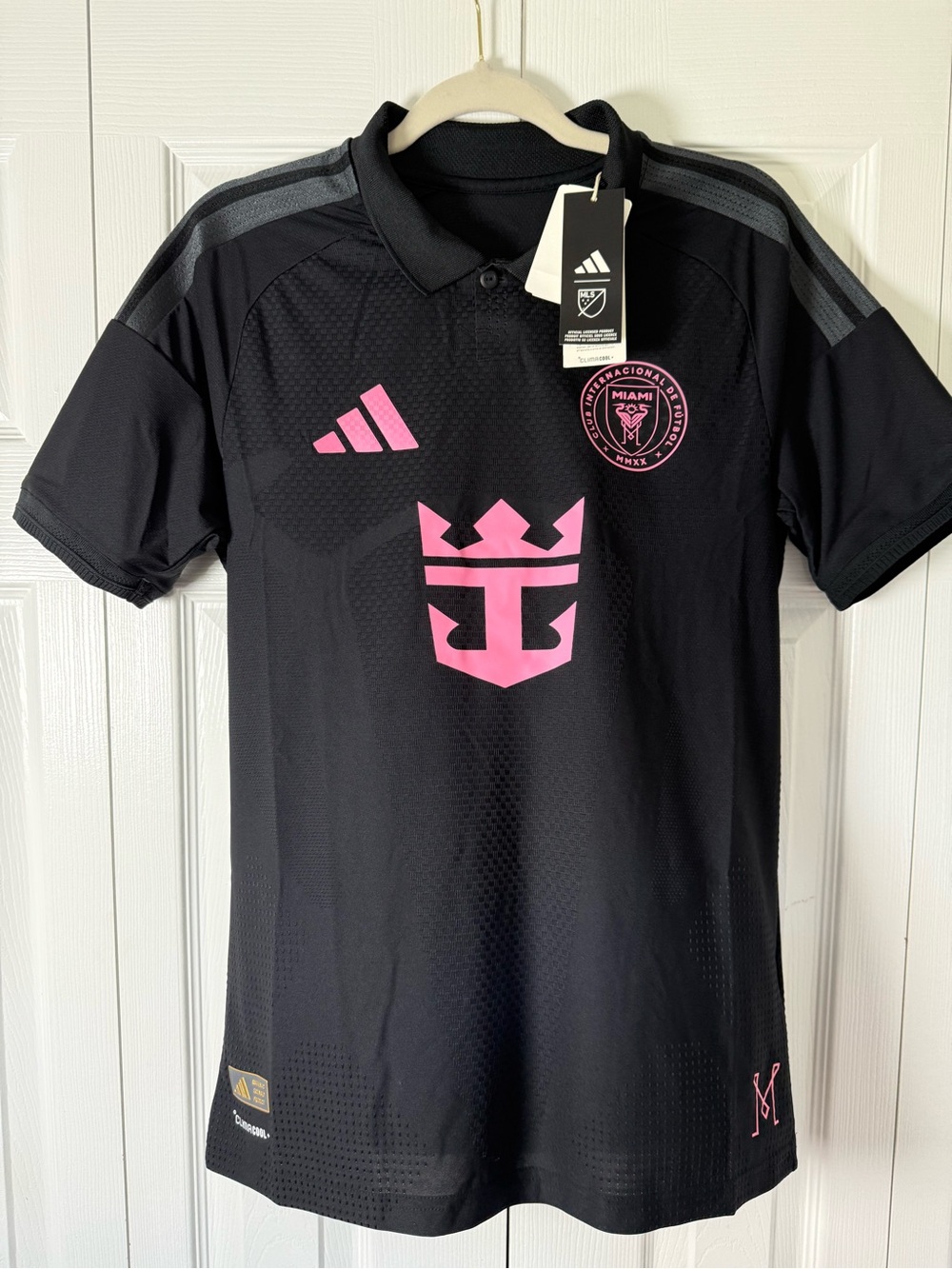 Adidas Inter Miami CF 26 Messi Away Authentic Jersey Black JL8494 | Size S NWT